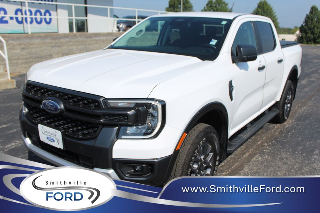 Oxford White 2024 Ford Ranger Pickup Truck Four-Wheel Drive Automatic