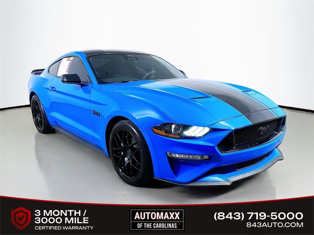 Grabber Blue Metallic 2022 Ford Mustang GT Fastback RWD Coupe Rear-Wheel Drive 6-Speed Manual