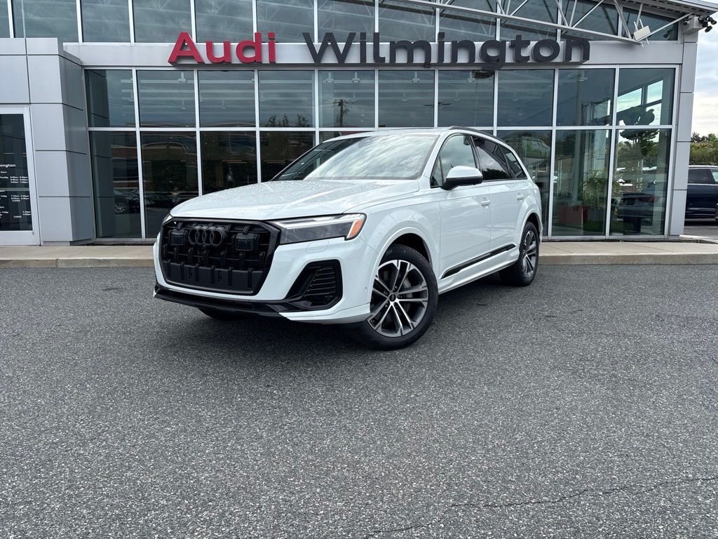 Glacier White Metallic 2026 Audi Q7 SUV / Crossover All-Wheel Drive 8-Speed Automatic