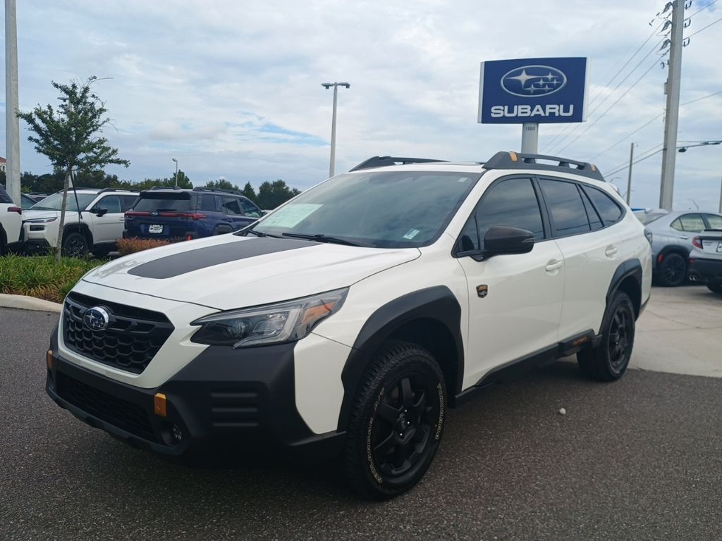 Crystal White Pearl 2023 Subaru Outback SUV / Crossover All-Wheel Drive Continuously Variable Transmission