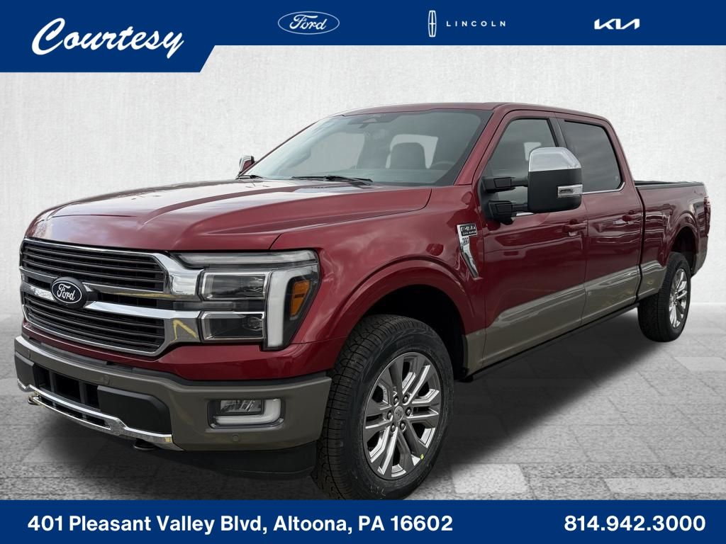 Ruby Red 2026 Ford F-150 King Ranch SuperCrew 4WD Pickup Truck Four-Wheel Drive Automatic