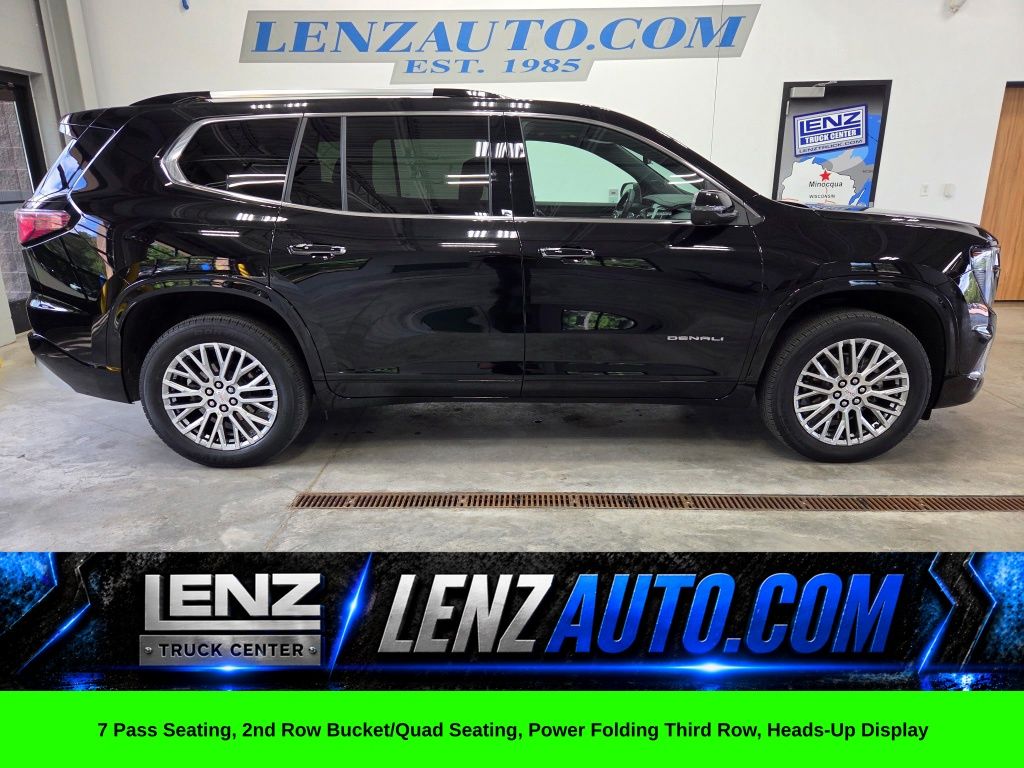 Black (Ebony Twilight Metallic) 2026 GMC Acadia SUV / Crossover Four-Wheel Drive 8-Speed Automatic