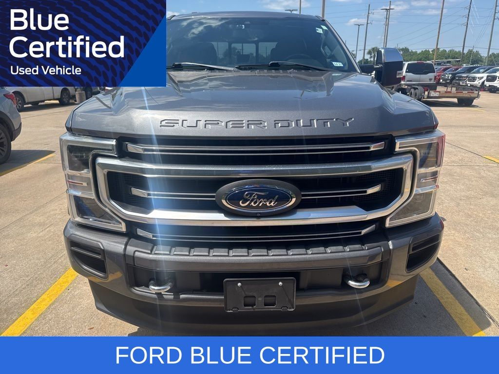 2021 Ford F-250SD Platinum Gray at North Houston Mitsubishi