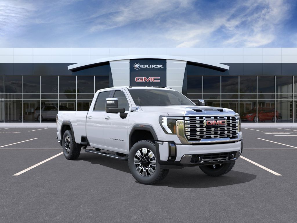 Summit White 2026 GMC Sierra 3500HD Pickup Truck Four-Wheel Drive Automatic