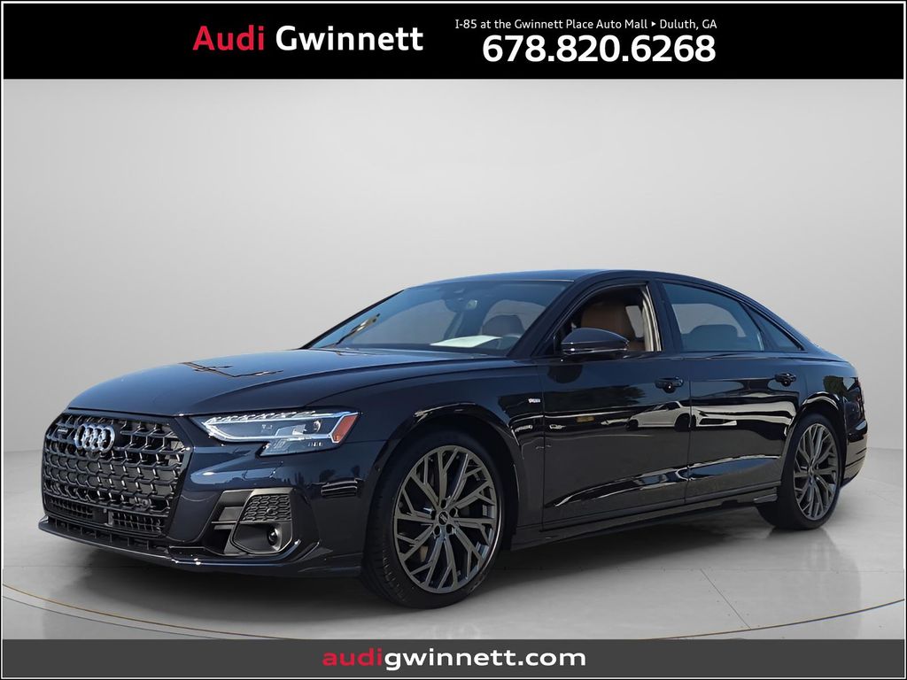 Firmament Blue Metallic 2027 Audi A8 Sedan All-Wheel Drive 8-Speed Automatic
