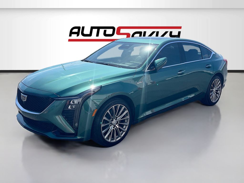 Used 2025 Blue Cadillac Premium Luxury image 3