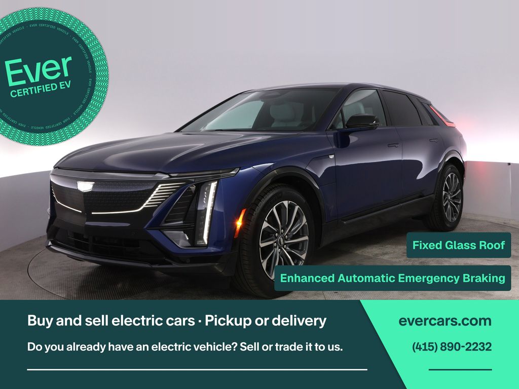 Opulent Blue Metallic 2024 Cadillac LYRIQ SUV / Crossover Rear-Wheel Drive 1-Speed Automatic