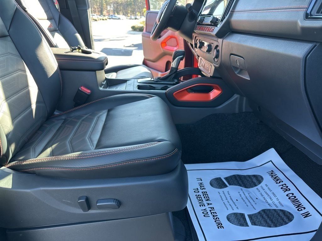 2025 Afterburn Orange Nissan Frontier PRO-4X 4X4 Truck