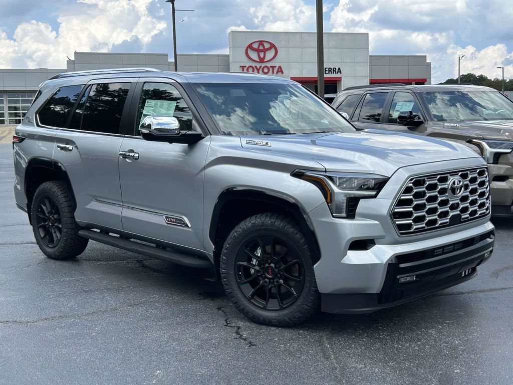 Celestial Silver Metallic 2026 Toyota Sequoia SUV / Crossover Four-Wheel Drive Automatic