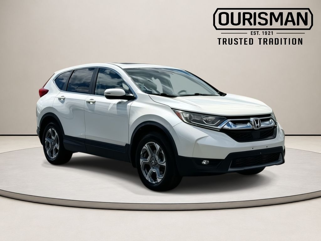Diamond White Pearl 2017 Honda CR-V SUV / Crossover All-Wheel Drive Continuously Variable Transmission