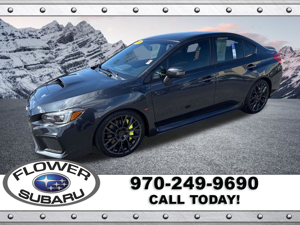 2019 Subaru WRX STI Limited AWD with Low Profile Spoiler