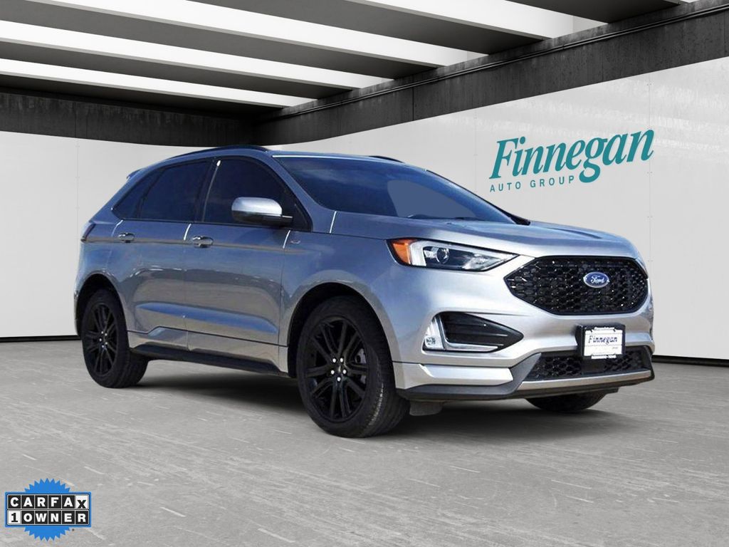 Silver Metallic 2022 Ford Edge ST Line AWD SUV / Crossover All-Wheel Drive 8-Speed Automatic