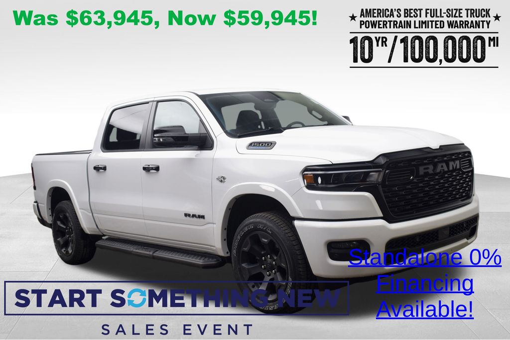 new 2026 Ram 1500 car, priced at $59,945