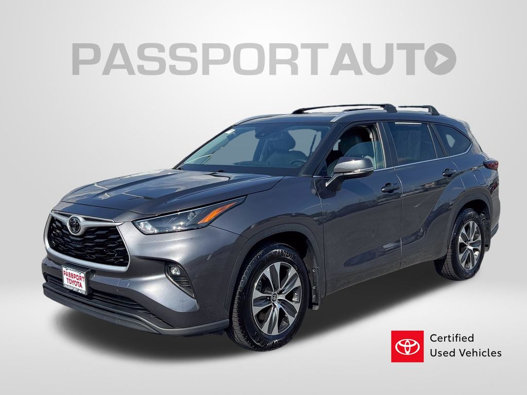 Magnetic Gray Metallic 2024 Toyota Highlander SUV / Crossover Front-Wheel Drive Automatic
