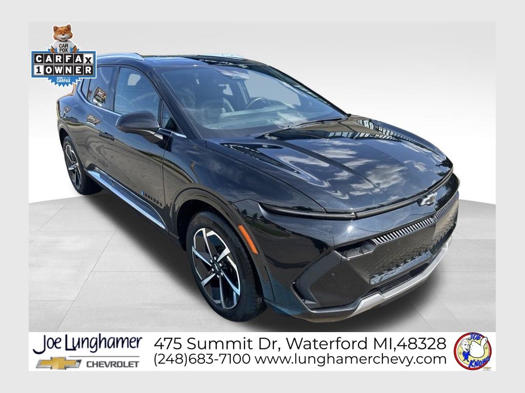 Black 2024 Chevrolet Equinox EV SUV / Crossover Front-Wheel Drive 1-Speed Automatic