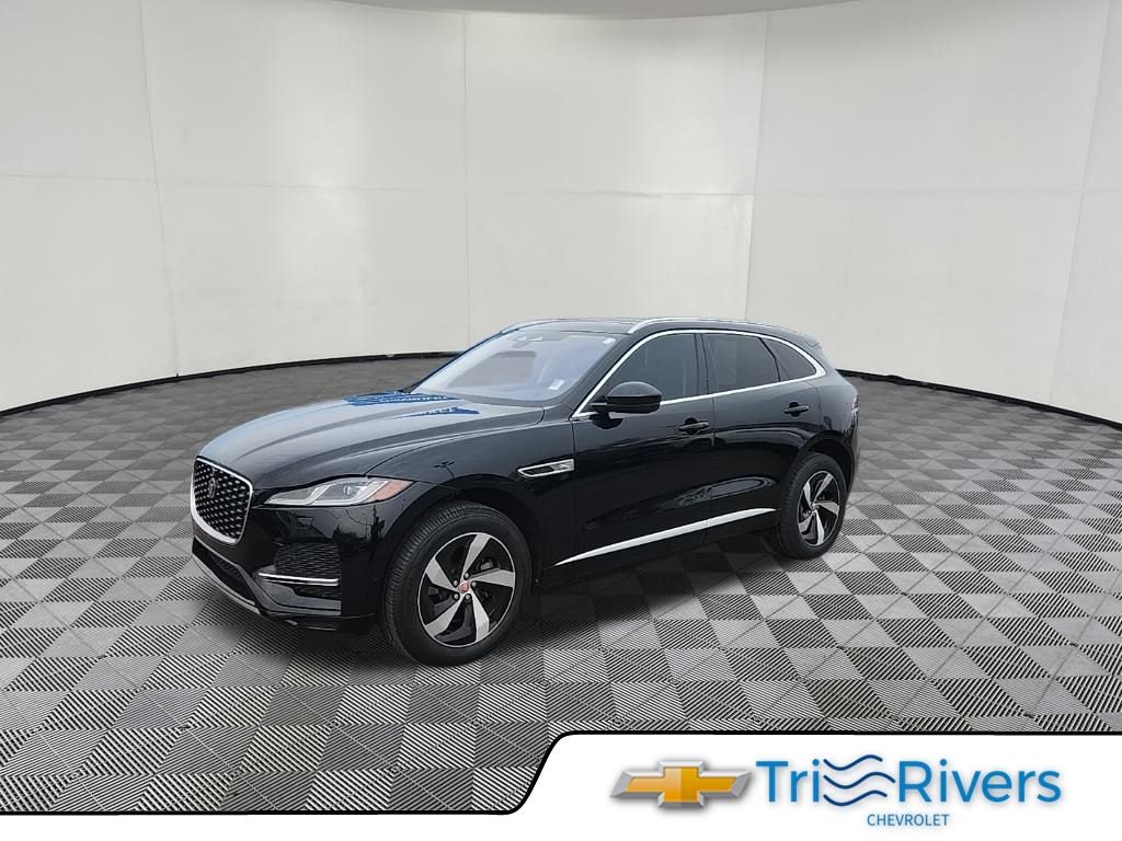Black 2021 Jaguar F-PACE P250 S AWD SUV / Crossover All-Wheel Drive 8-Speed Automatic