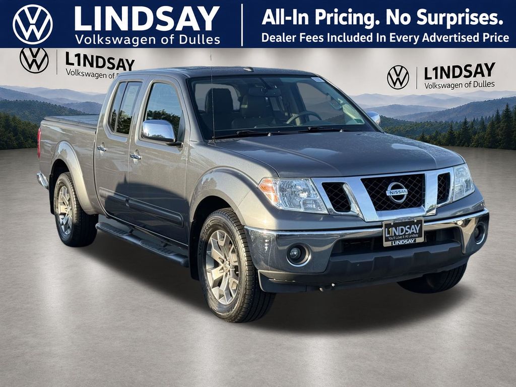 Gray (Gun Metallic) 2016 Nissan Frontier Pickup Truck Four-Wheel Drive 5-Speed Automatic Overdrive