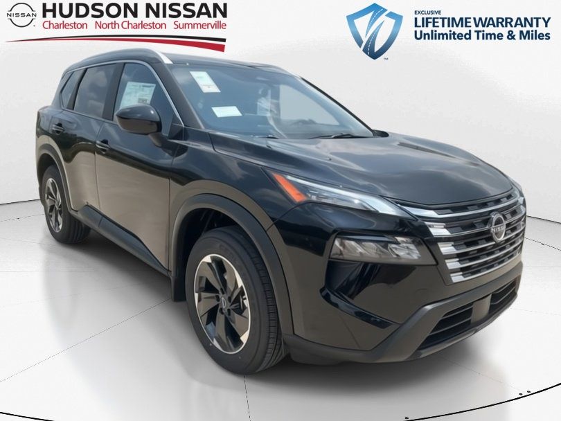 2025 Super Black Nissan Rogue SV FWD SUV