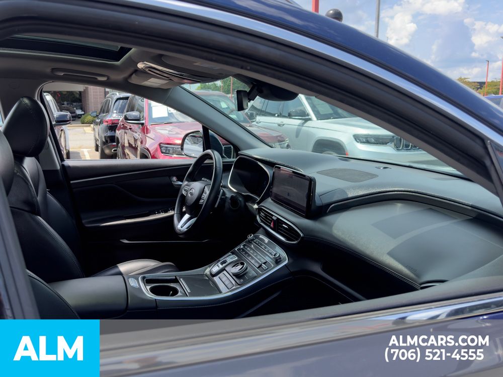 Certified Used 2023 Blue Hyundai SEL image 10