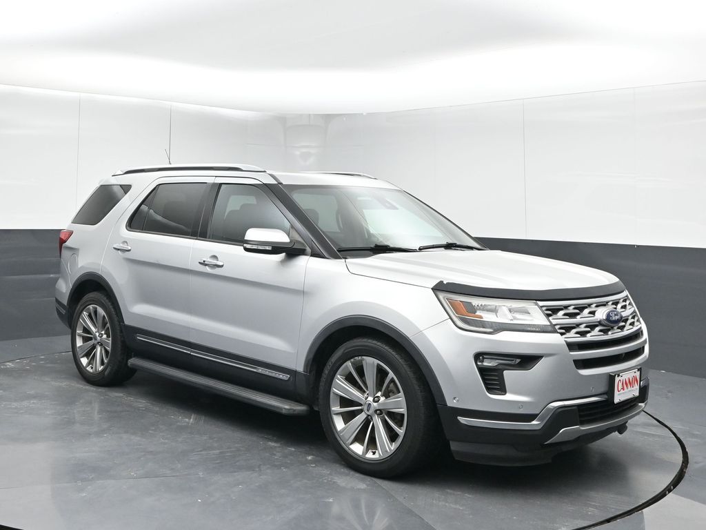 Ingot Silver 2018 Ford Explorer SUV / Crossover Front-Wheel Drive 6-Speed Automatic