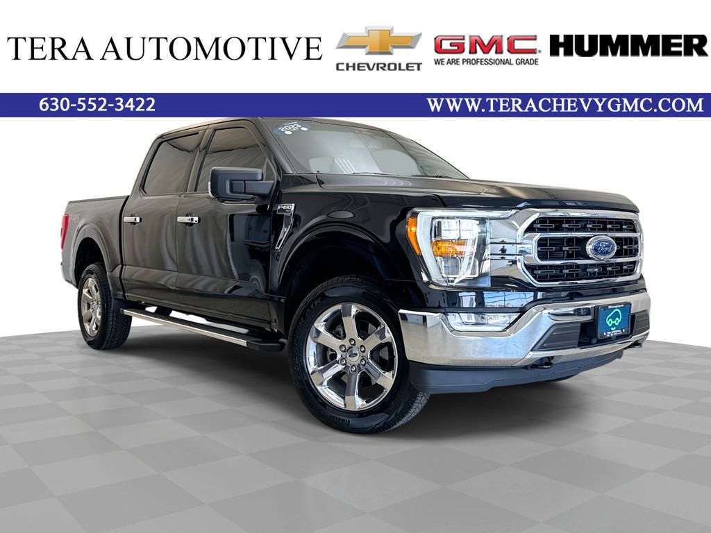 Black Metallic 2023 Ford F-150 Pickup Truck Four-Wheel Drive Automatic