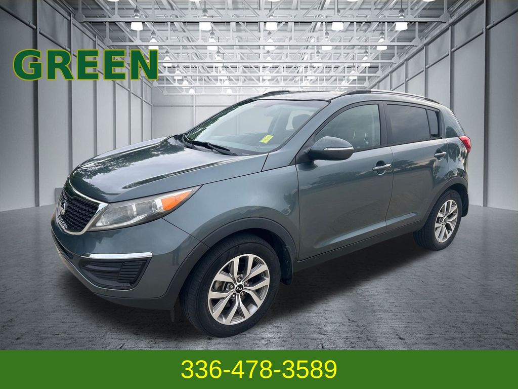 Sage Green 2014 Kia Sportage SUV / Crossover Front-Wheel Drive 6-Speed Automatic