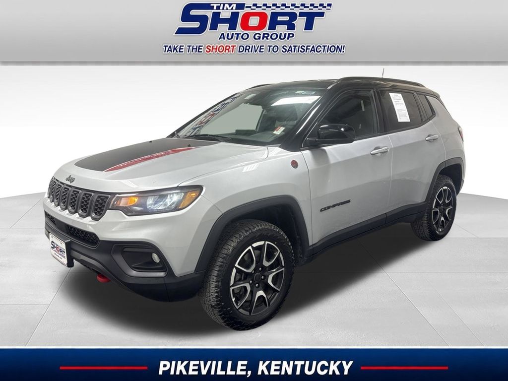 Silver Zynith Metallic Clearcoat 2025 Jeep Compass SUV / Crossover Four-Wheel Drive 8-Speed Automatic