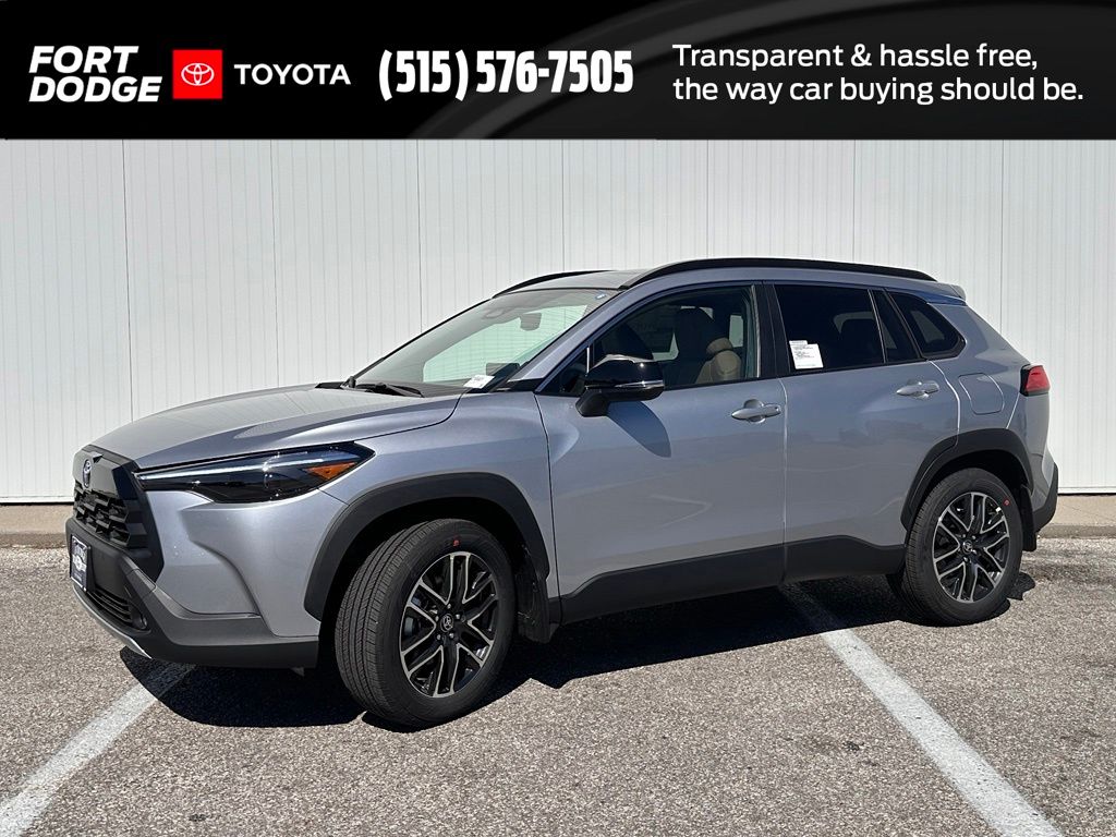 Sonic Silver 2026 Toyota Corolla Cross XLE AWD SUV / Crossover All-Wheel Drive Continuously Variable Transmission