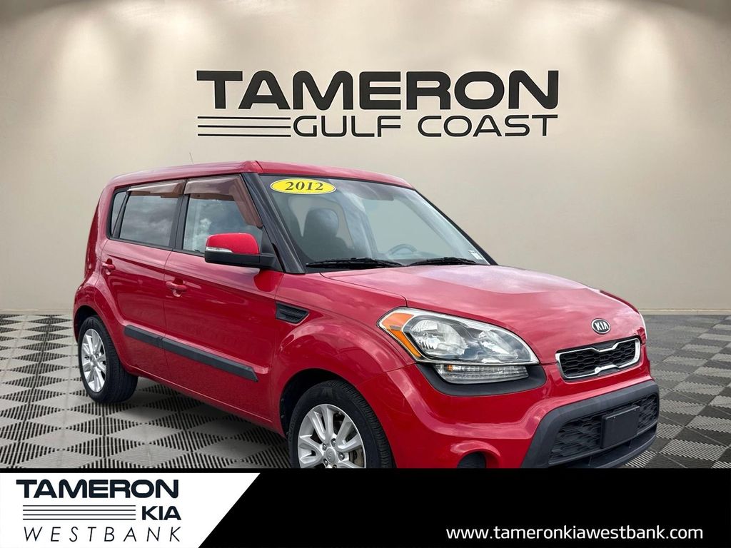 Molten 2012 Kia Soul + Wagon Front-Wheel Drive 6-Speed Automatic