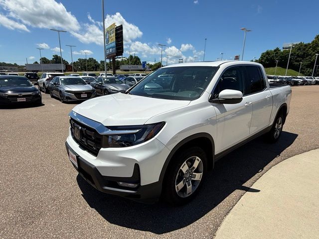Gray (Platinum) 2025 Honda Ridgeline RTL AWD Pickup Truck All-Wheel Drive 9-Speed Automatic