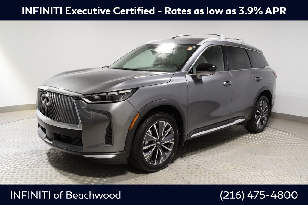 Gray (Graphite Shadow) 2026 INFINITI QX60 Luxe AWD SUV / Crossover All-Wheel Drive 9-Speed Automatic