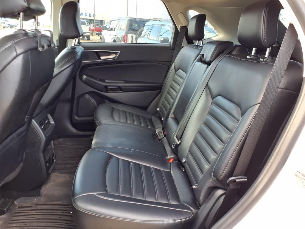 2024 Ford Edge SEL White at North Houston Mitsubishi