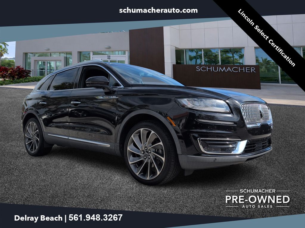used 2019 Lincoln Nautilus car, priced at $18,888