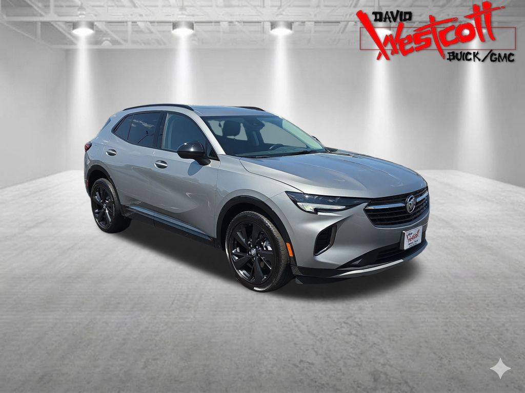 Moonstone Gray Metallic 2023 Buick Envision SUV / Crossover All-Wheel Drive 9-Speed Automatic