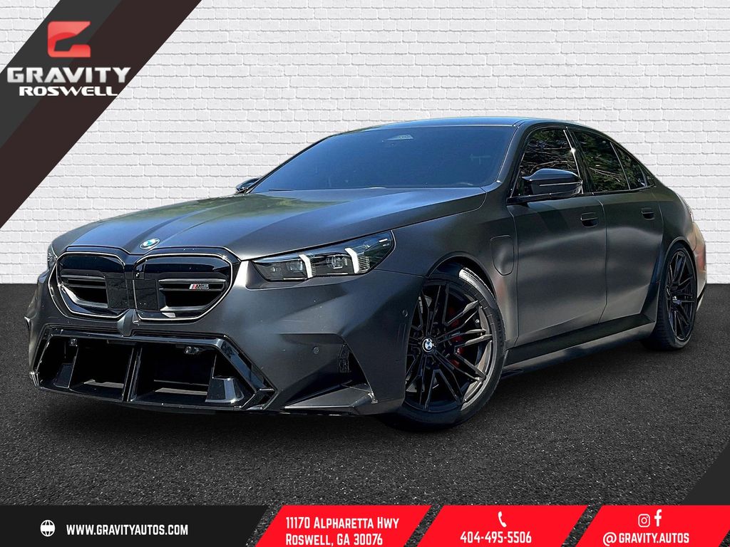 Alpine White 2025 BMW M5 Sedan All-Wheel Drive 8-Speed Automatic