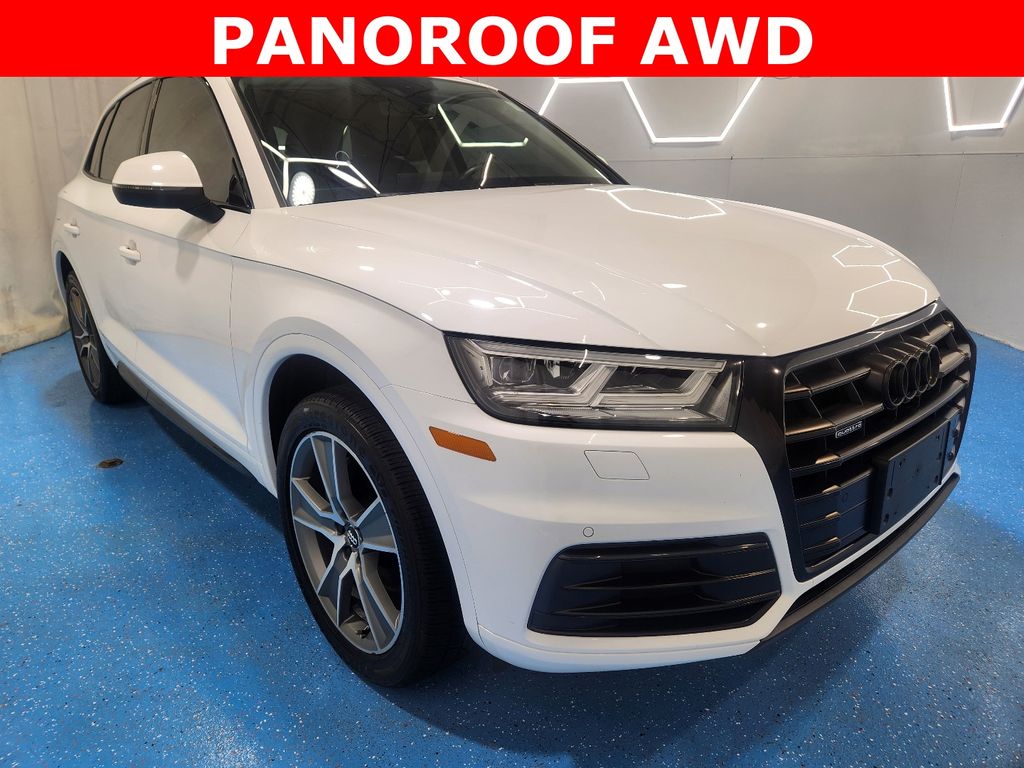 Ibis White 2019 Audi Q5 quattro Premium Plus 45 TFSI SUV / Crossover All-Wheel Drive 7-Speed Automatic