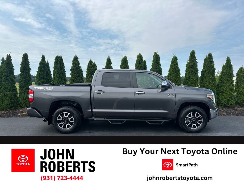 Magnetic Gray Metallic 2020 Toyota Tundra Pickup Truck Four-Wheel Drive 6-Speed Automatic