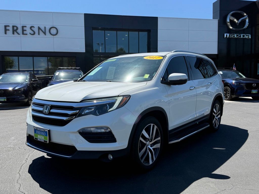 White 2017 Honda Pilot SUV / Crossover Front-Wheel Drive 9-Speed Automatic