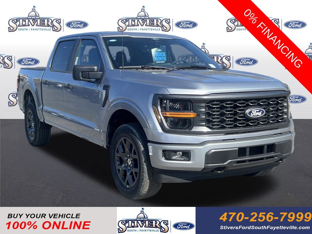 Silver Metallic 2026 Ford F-150 Pickup Truck Four-Wheel Drive Automatic