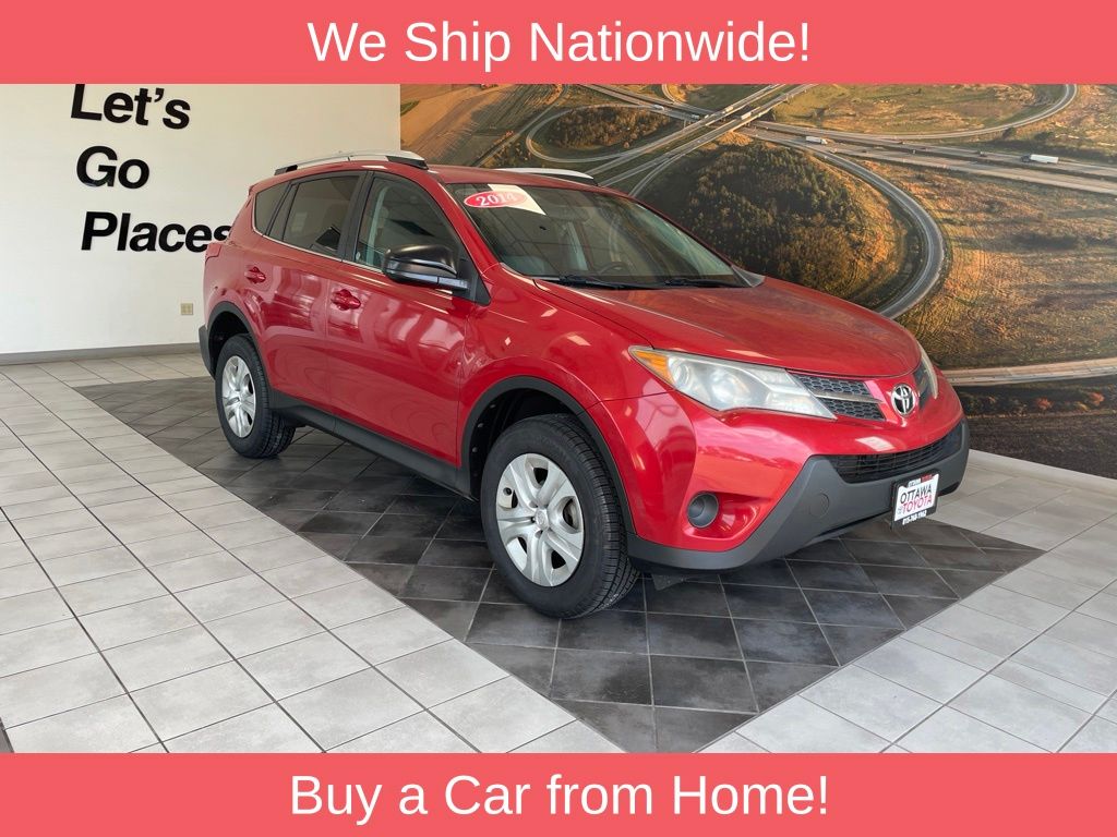 Barcelona Red Metallic 2014 Toyota RAV4 SUV / Crossover Front-Wheel Drive 6-Speed Automatic