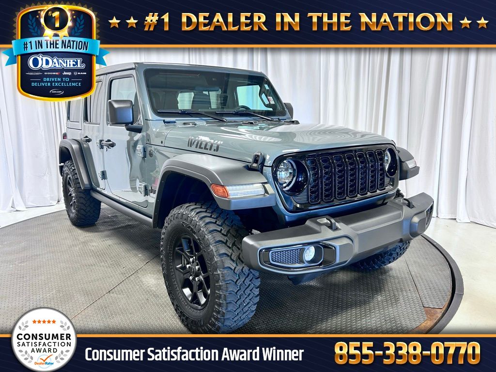 used 2024 Jeep Wrangler car, priced at $39,392