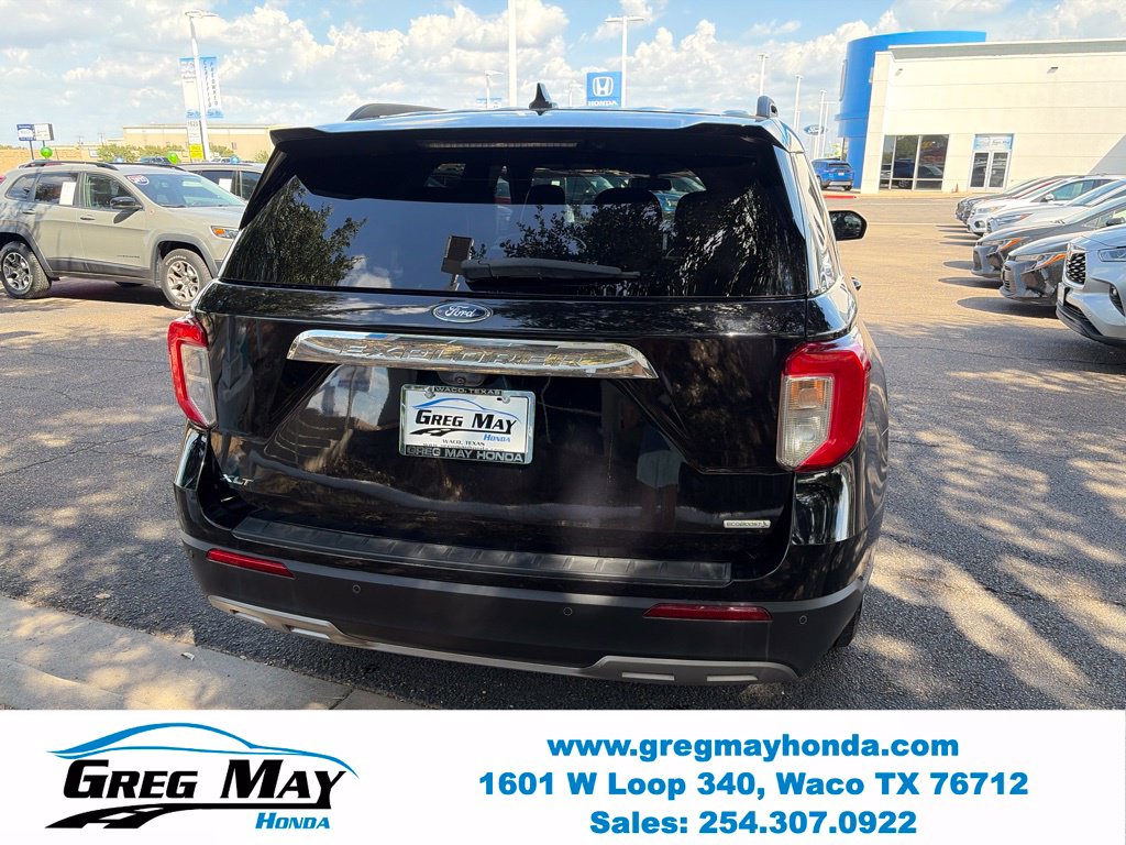 2020 Ford Explorer XLT Black at Greg May Honda