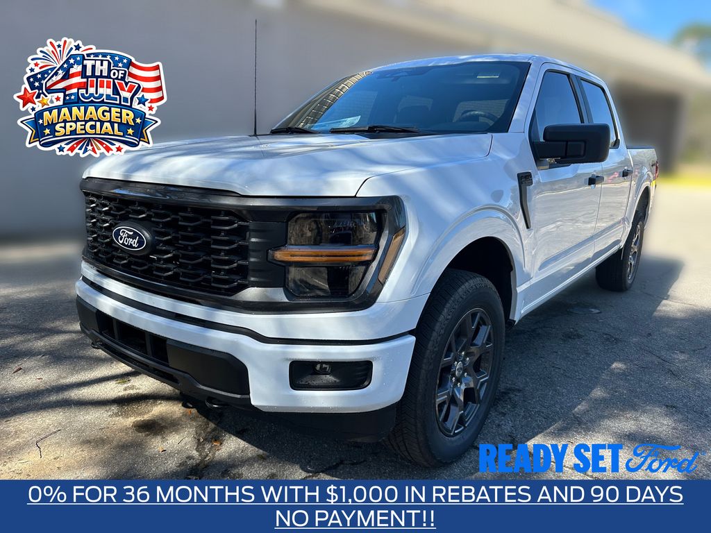 Oxford White 2026 Ford F-150 Pickup Truck Four-Wheel Drive Automatic