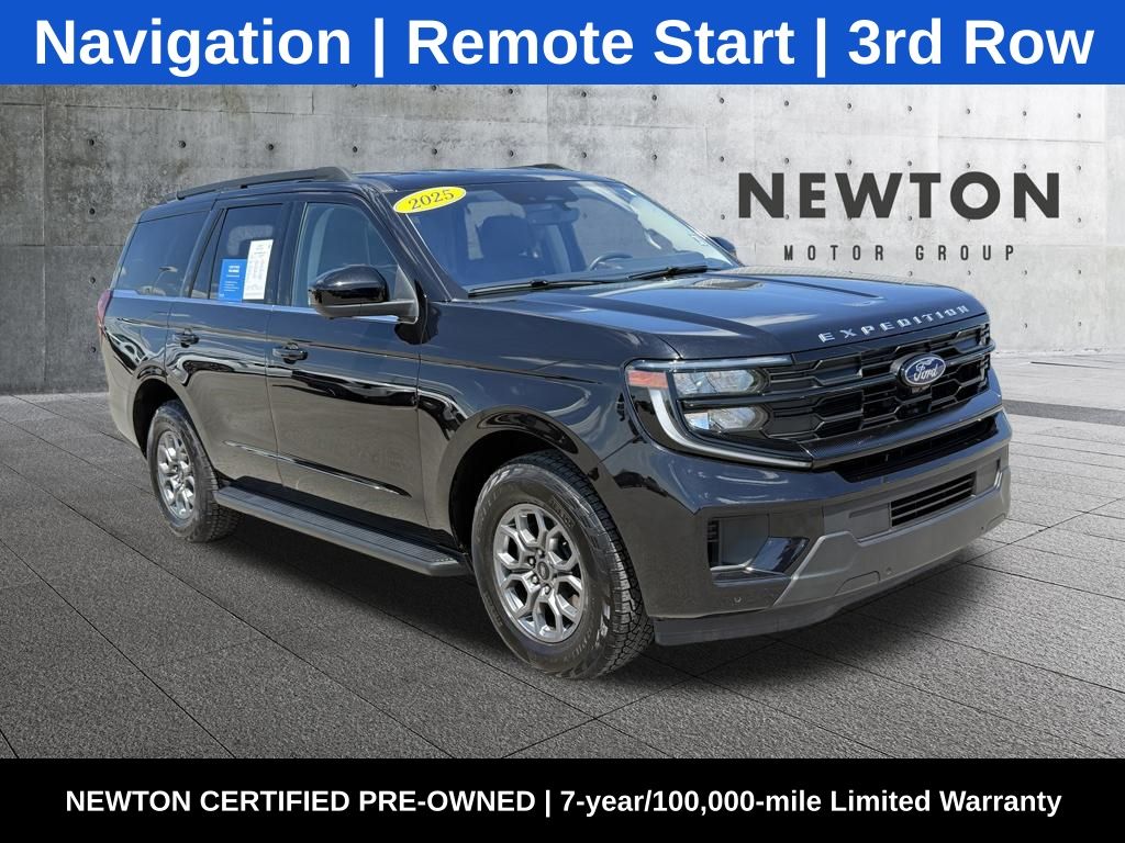 Black Metallic 2025 Ford Expedition SUV / Crossover Four-Wheel Drive Automatic