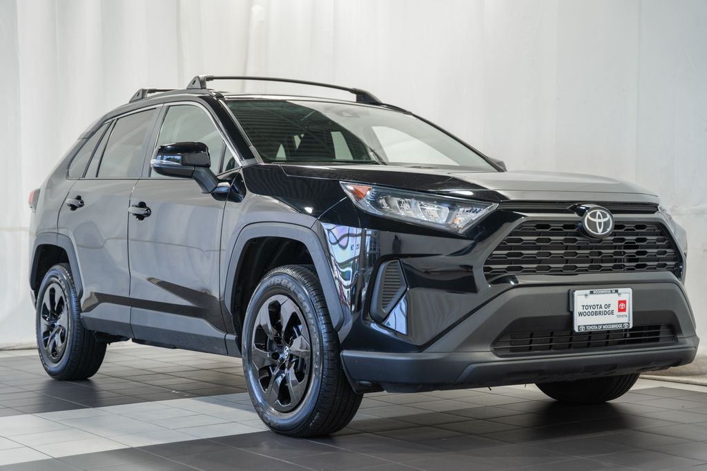 Midnight Black Metallic 2021 Toyota RAV4 SUV / Crossover All-Wheel Drive 8-Speed Automatic