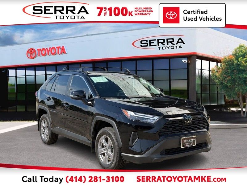 Midnight Black Metallic 2025 Toyota RAV4 SUV / Crossover Front-Wheel Drive 8-Speed Automatic