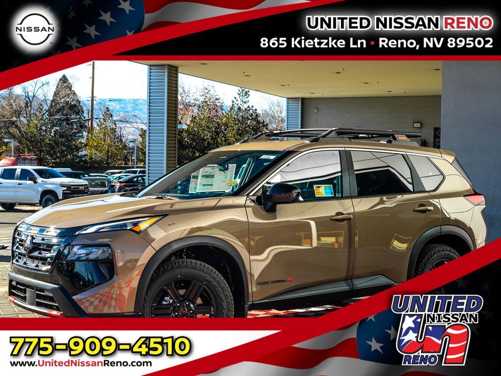 Baja Storm Metallic 2026 Nissan Rogue SUV / Crossover All-Wheel Drive Continuously Variable Transmission