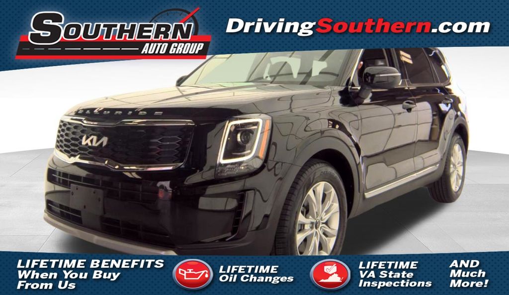Ebony Black 2022 Kia Telluride SUV / Crossover All-Wheel Drive 8-Speed Automatic