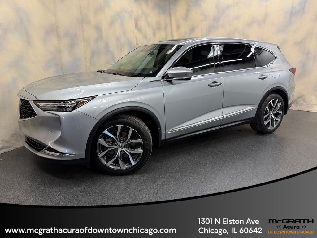 Silver 2024 Acura MDX SUV / Crossover Front-Wheel Drive Automatic
