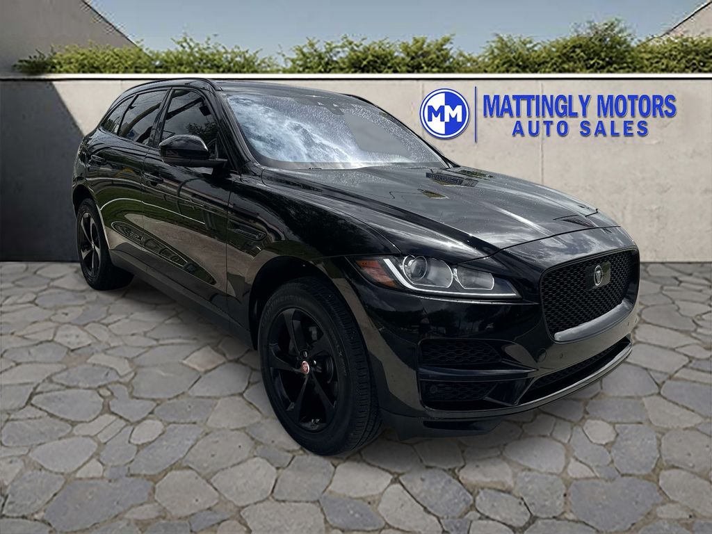 Black 2020 Jaguar F-PACE 25t Premium AWD SUV / Crossover All-Wheel Drive 8-Speed Automatic
